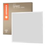 Ledvance LED Panel Kompakt Aluminium Weiß 33W 3630lm - 840 Kaltweiß | 60x60cm
