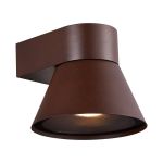 Nordlux Kyklop Cone Wandleuchte Aluminium Rostig | Geeignet für GU10