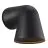 Nordlux Front Wandleuchte Aluminium Schwarz | Geeignet für GU10