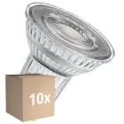 Mehrfachpackung 10x Ledvance LED Reflektor GU10 PAR16 6.1W 575lm 60D - 940 Kaltweiß| Dimmbar - Ersatz Für 80W